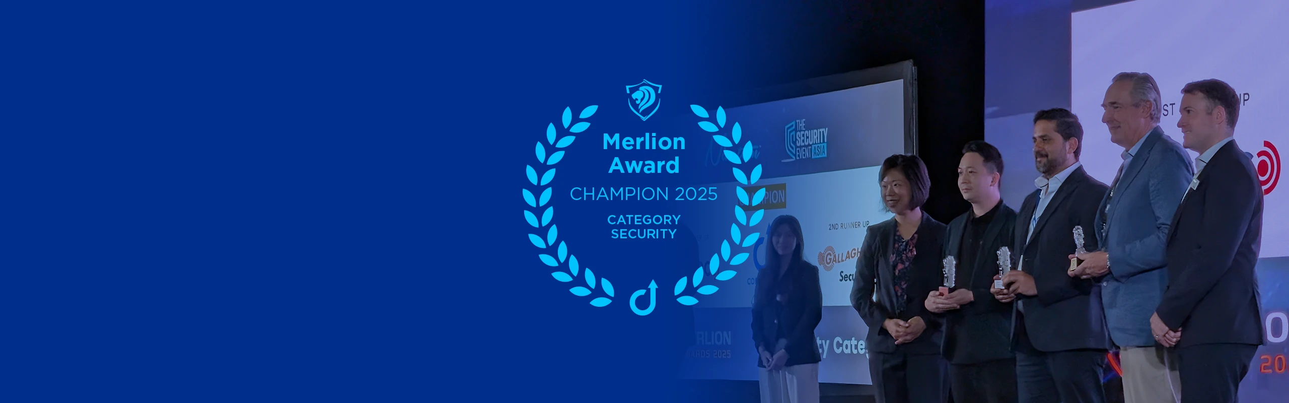 Commend wins Merlion Awards in Singapore