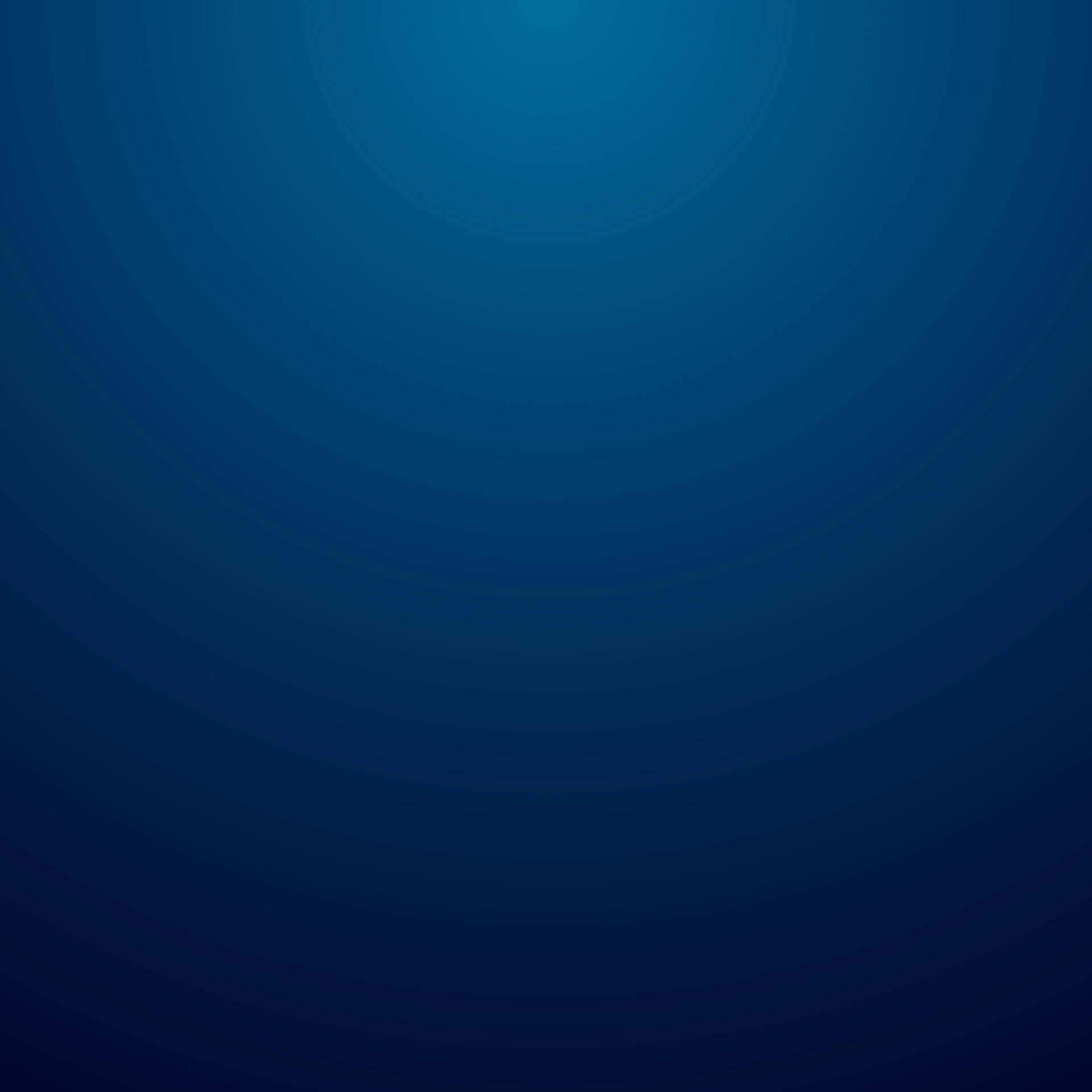 A simple, clean blue gradient background, transitioning from a lighter blue at the top to a darker navy blue at the bottom.