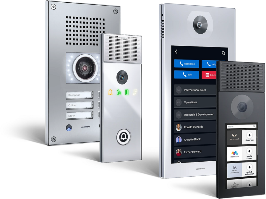 Video Door Intercoms With Brilliant Audio Quality COMMEND