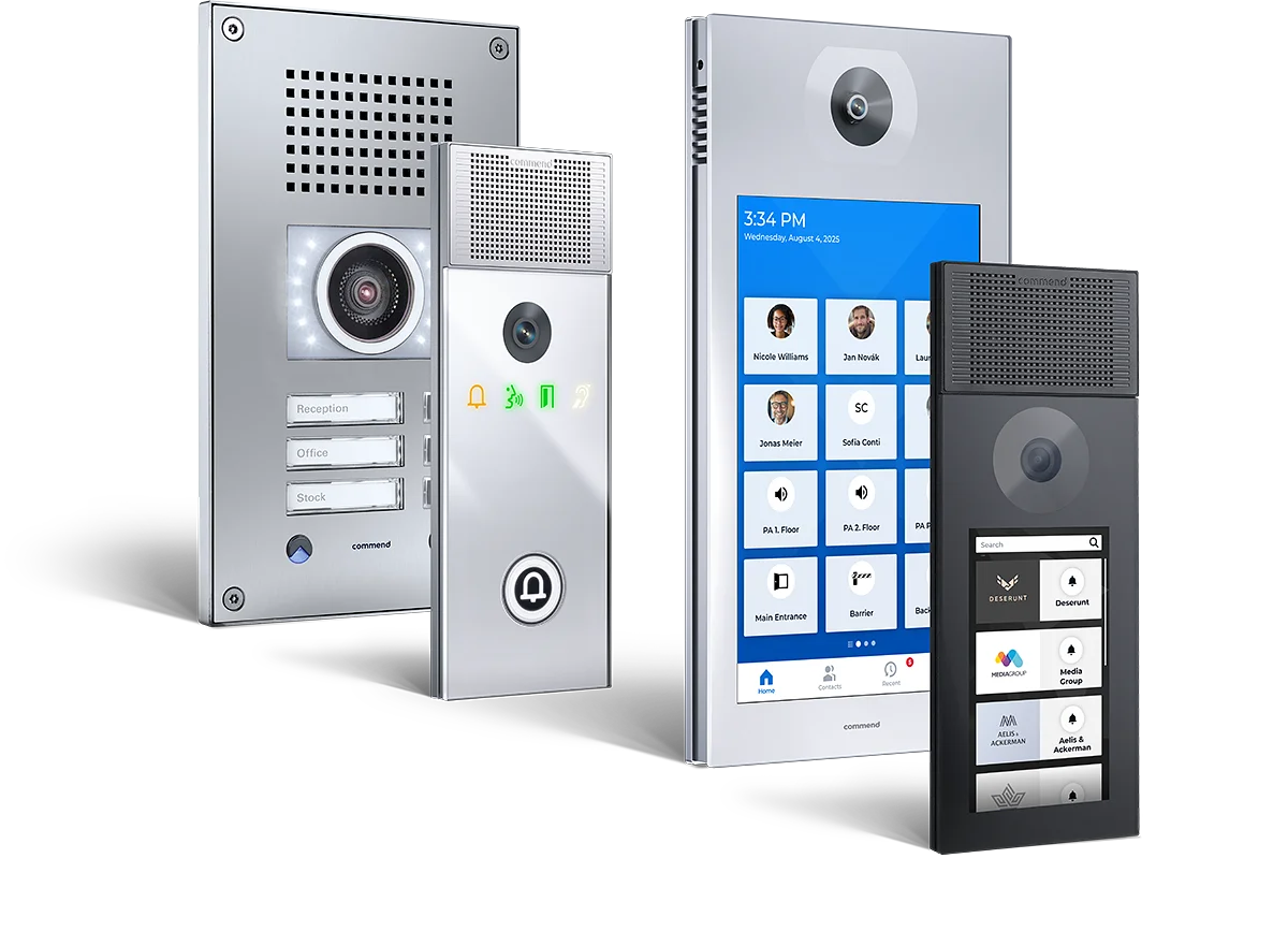 IP intercoms as call initiator IP intercoms as call initiator