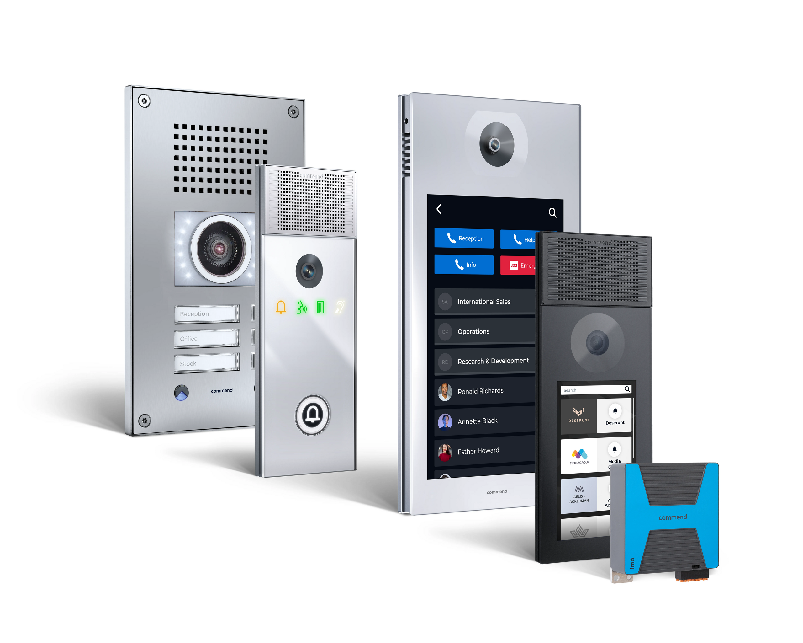 Onvif compliant intercom stations and modules Onvif compliant intercom stations and modules